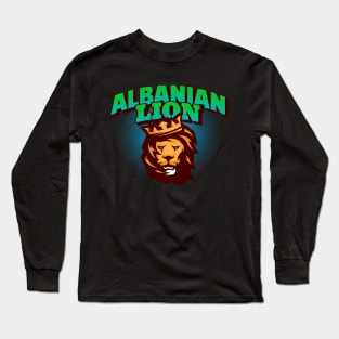 Albanian Lion Long Sleeve T-Shirt